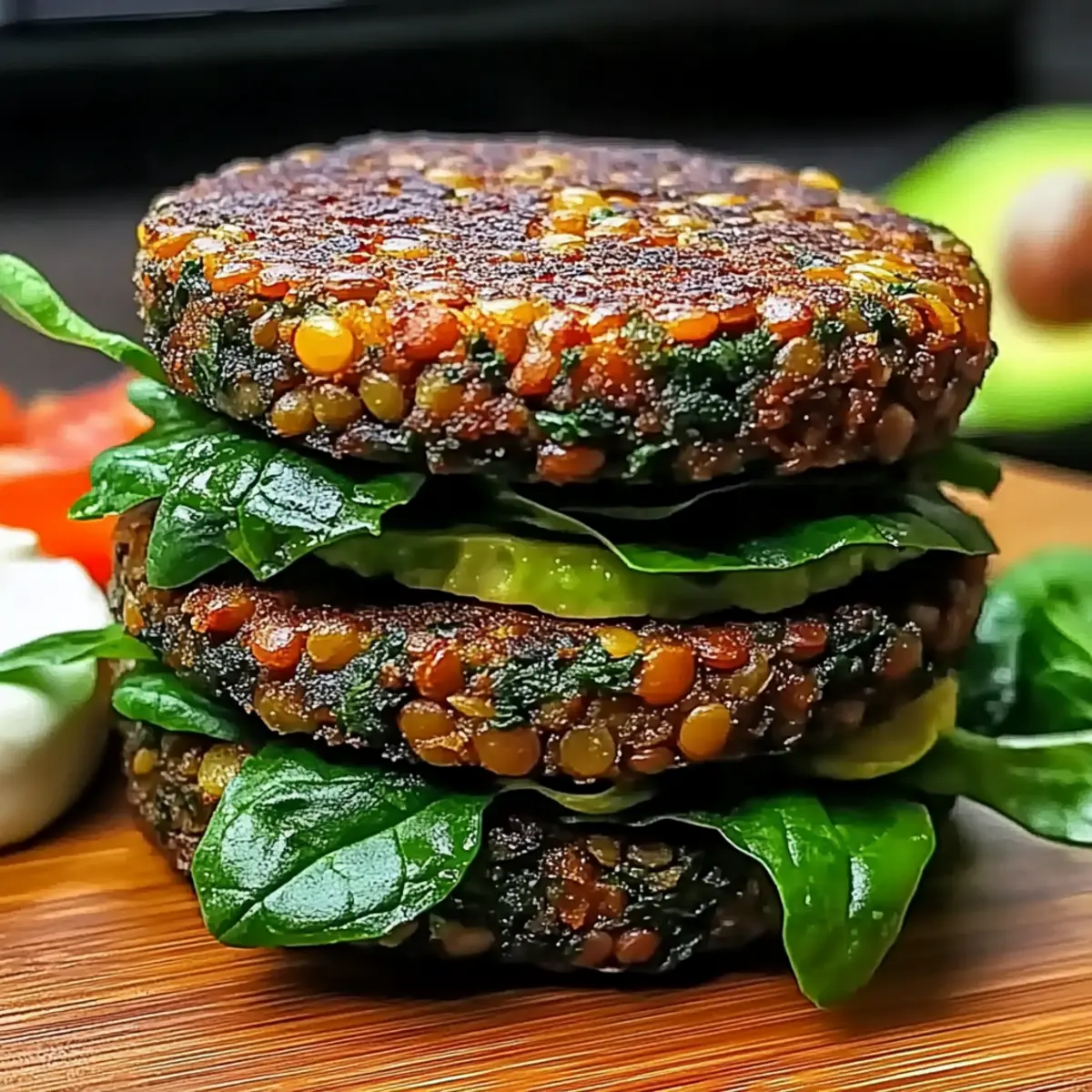 Delicious Spinach and Lentil Burgers for a Quick Healthy Meal 3 1a2be863 027a 4160 b79c