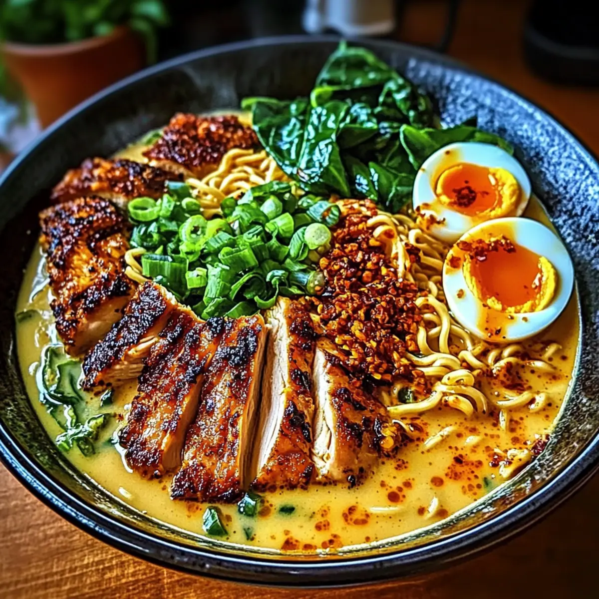 Fiery Chicken Ramen: A Spicy Bowl of Comfort Bliss 5 Fiery Chicken Ramen