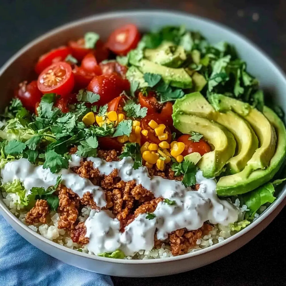 Flavor-Packed Low Carb Burrito Bowl Ready in 25 Minutes 5 Low Carb Burrito Bowl