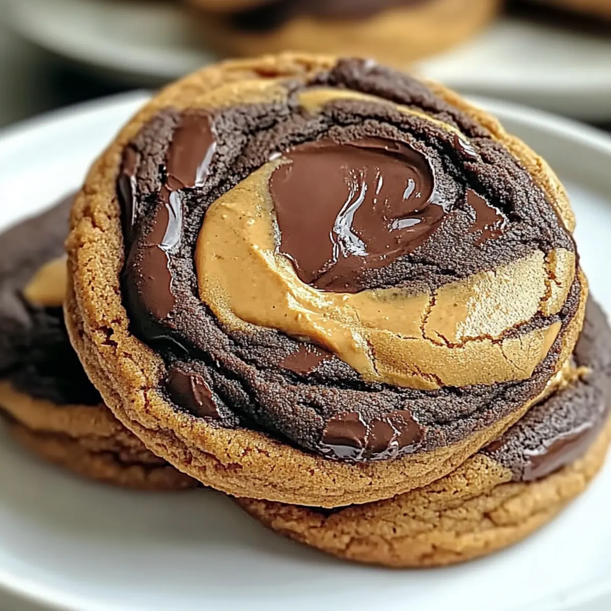 Peanut Butter Brownie Swirl Cookies You Can't Resist 5 Peanut Butter Brownie Swirl Cookies