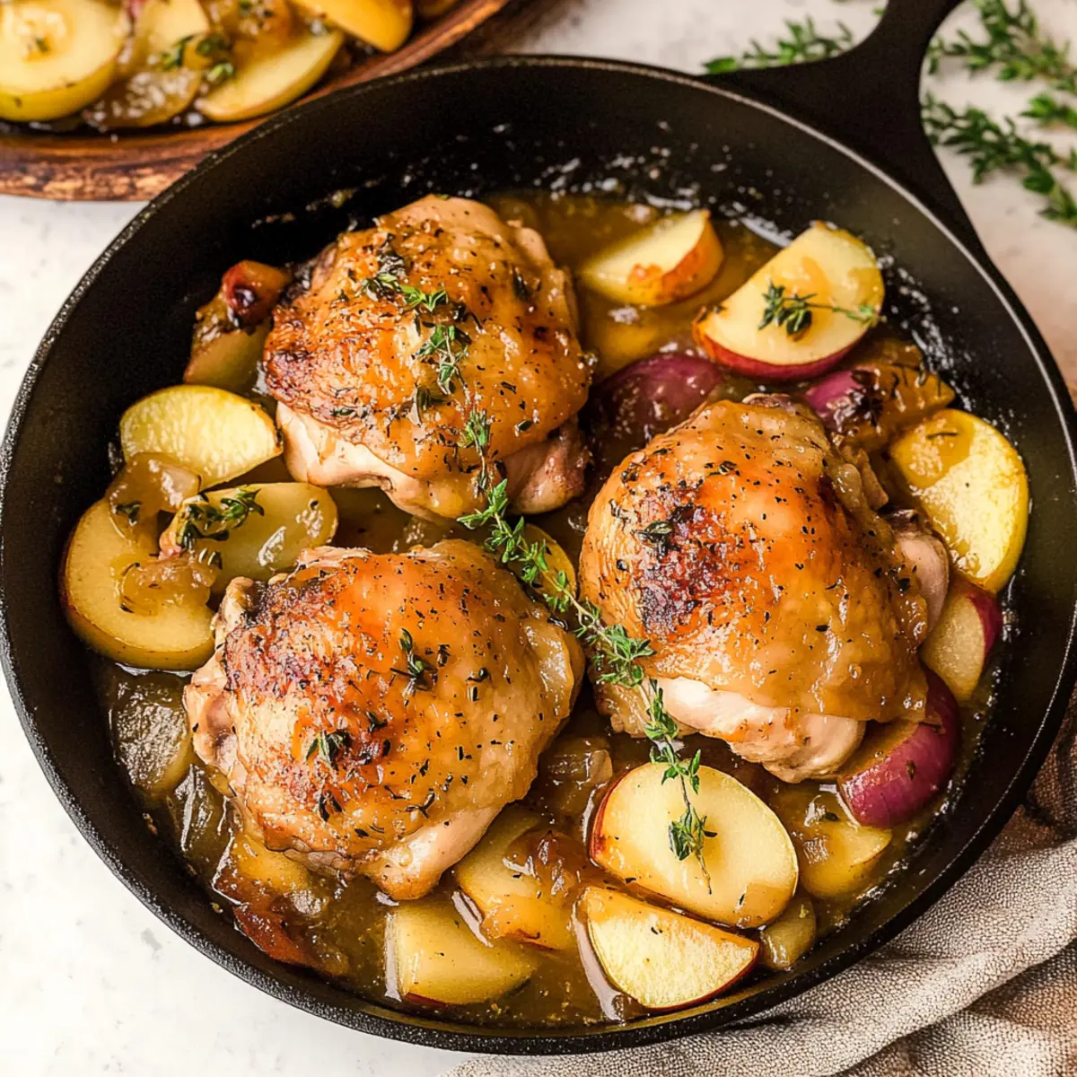 Savory Apple Cider Chicken Thighs for Fall Nights 5 Apple Cider Chicken Thighs