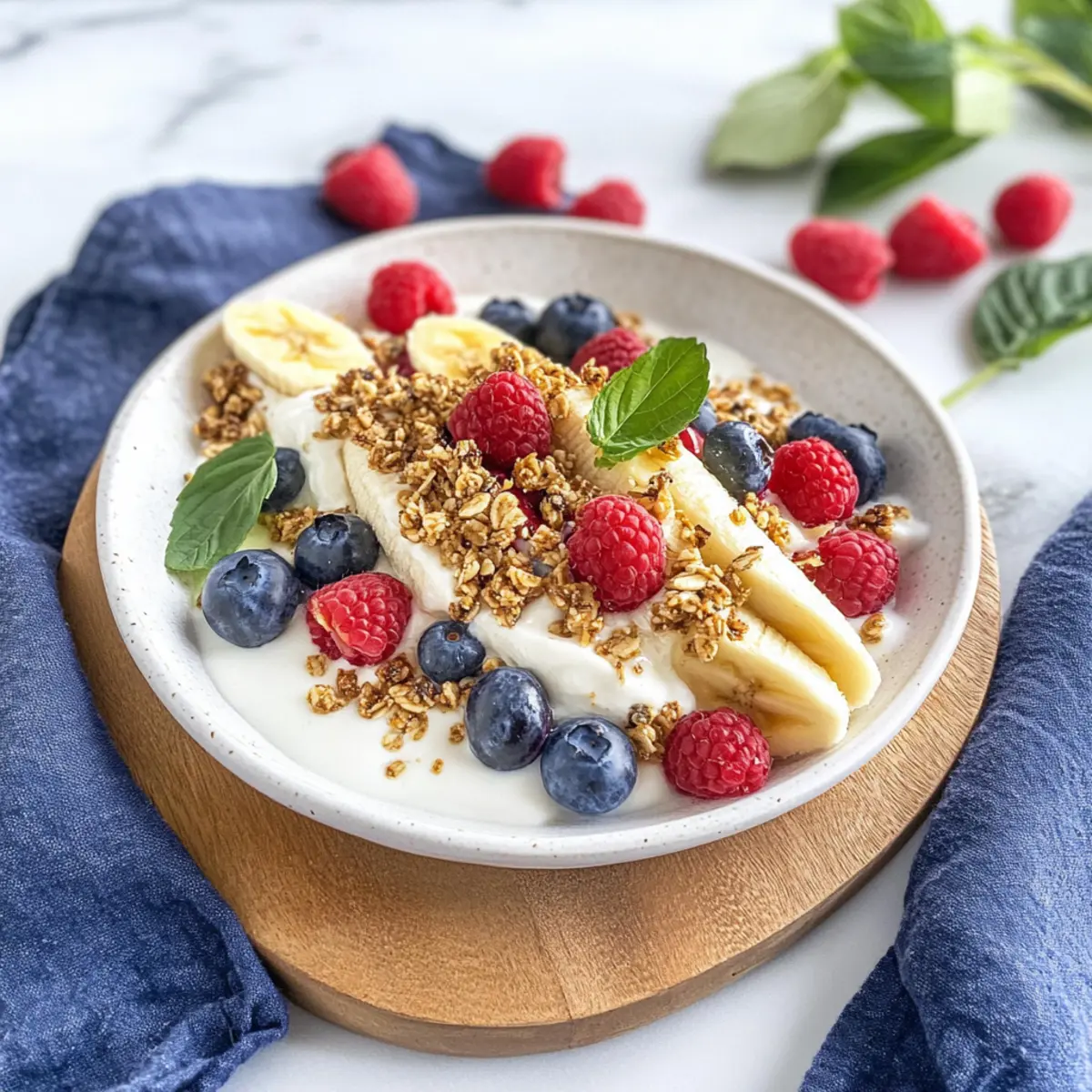 Delicious Breakfast Banana Split Made Healthy and Fun 5 Breakfast Banana Split