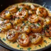 Creamy Cajun Garlic Shrimp