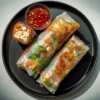 Air Fryer Rice Paper Noodle Rolls