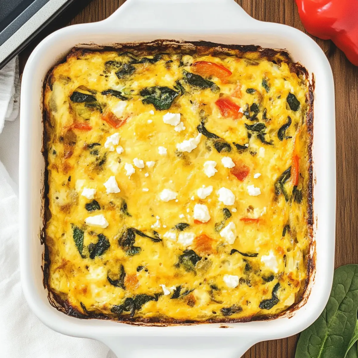 Mediterranean Egg Casserole