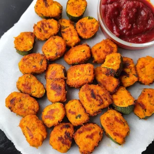 Sweet Potato Zucchini Tots