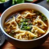 Asian Dumpling Soup