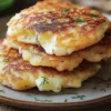 Potato and Onion Cheese Pancakes