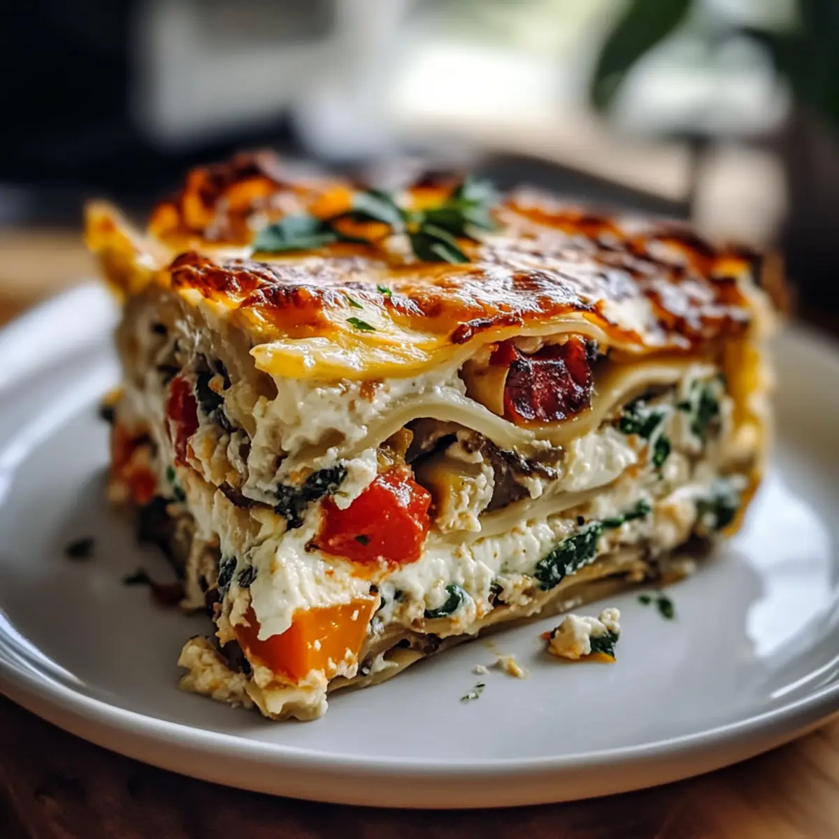 Loaded Veggie White Lasagna That's Comfort Food Extraordinaire 5 Loaded Veggie White Lasagna