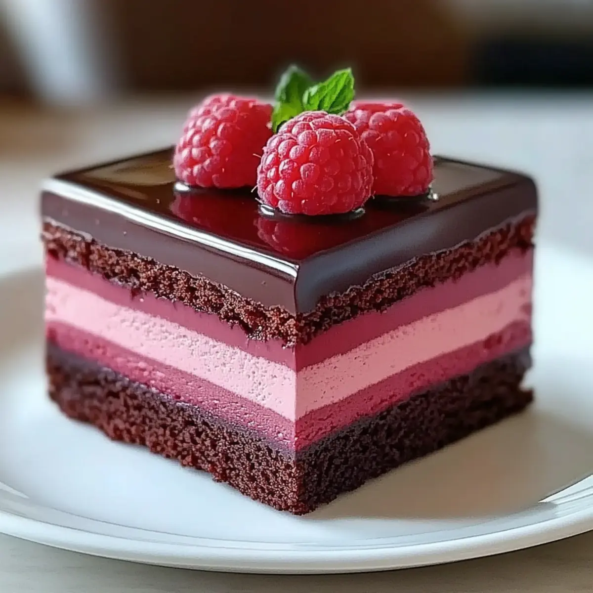 Irresistible Raspberry Mousse Cake for Chocolate Lovers 5 Raspberry Mousse Cake