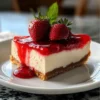 Keto Cheesecake Strawberry Sauce