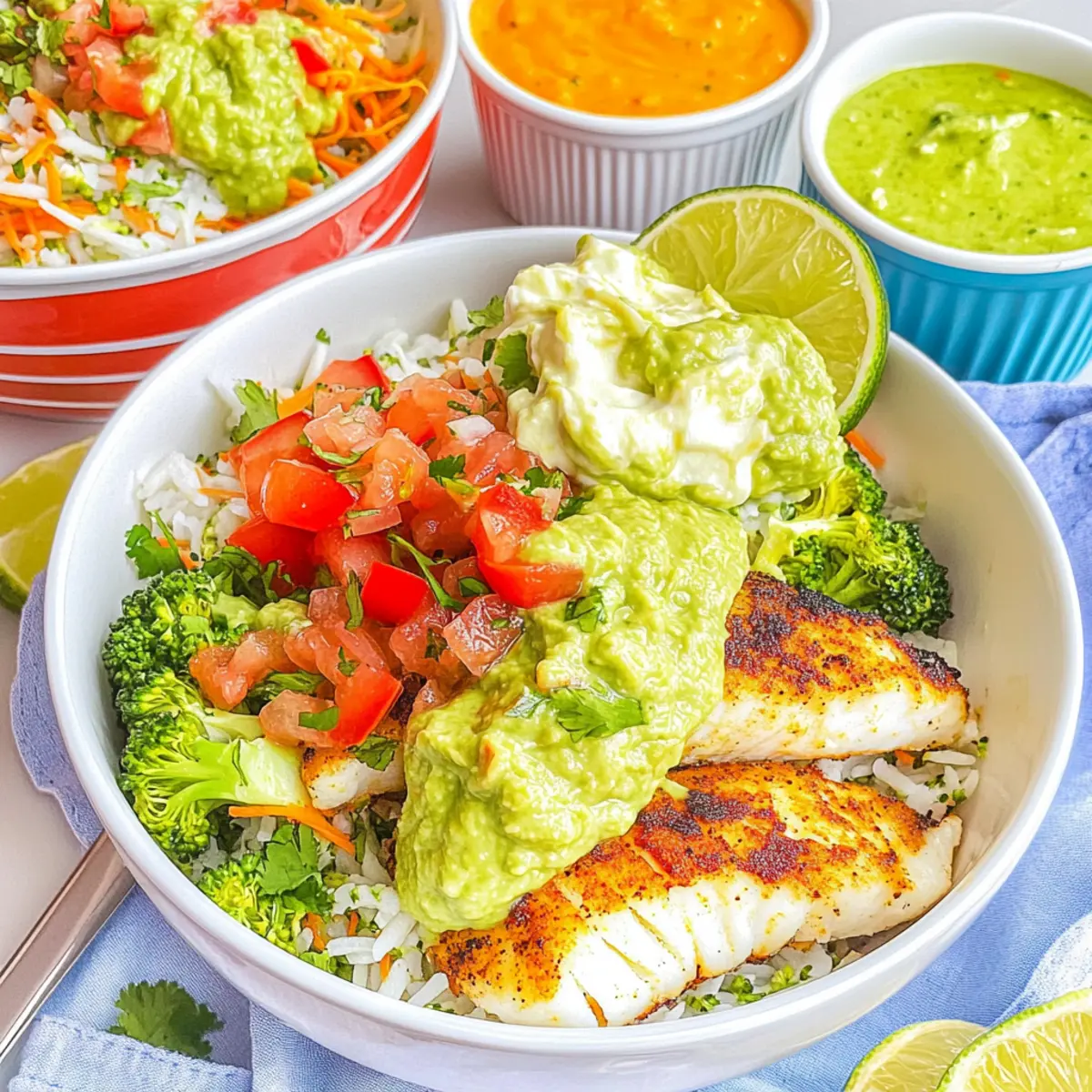 Savory Blackened Fish Taco Bowls for a Flavorful Dinner 5 Blackened Fish Taco Bowls