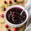 Red Wine Cranberry Sauce
