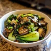 Mushroom and Bok Choy Stir-Fry
