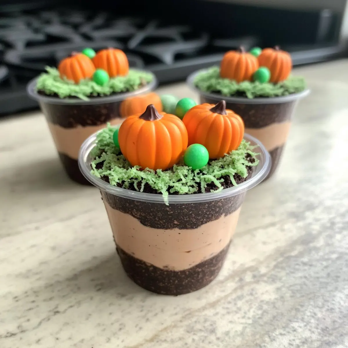 Pumpkin Patch Dirt Cups