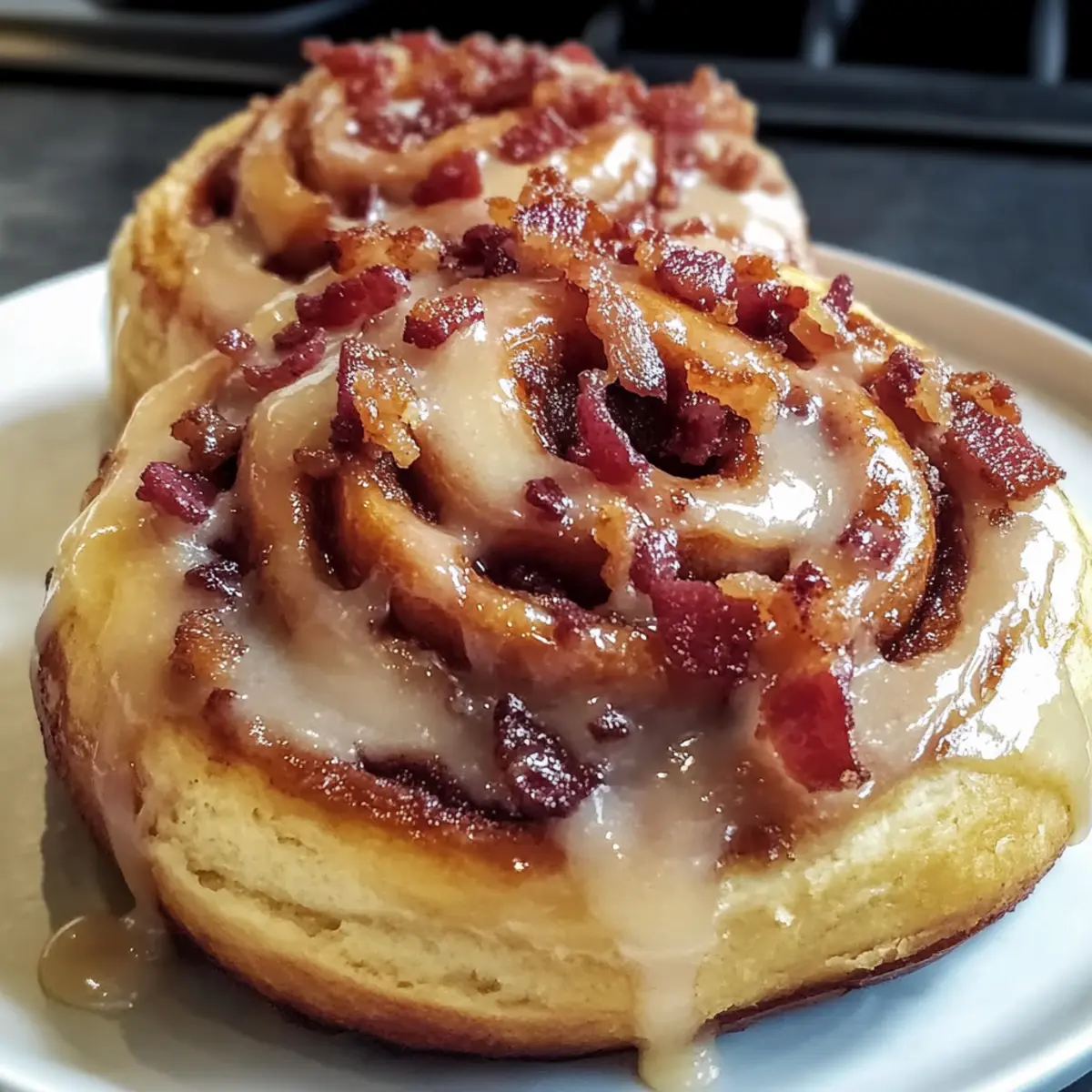 Maple Bacon Cinnamon Rolls: Irresistibly Sweet and Savory 5 Maple Bacon Cinnamon Rolls