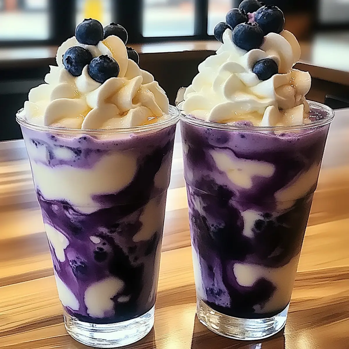 Blueberry Cloud Frappe