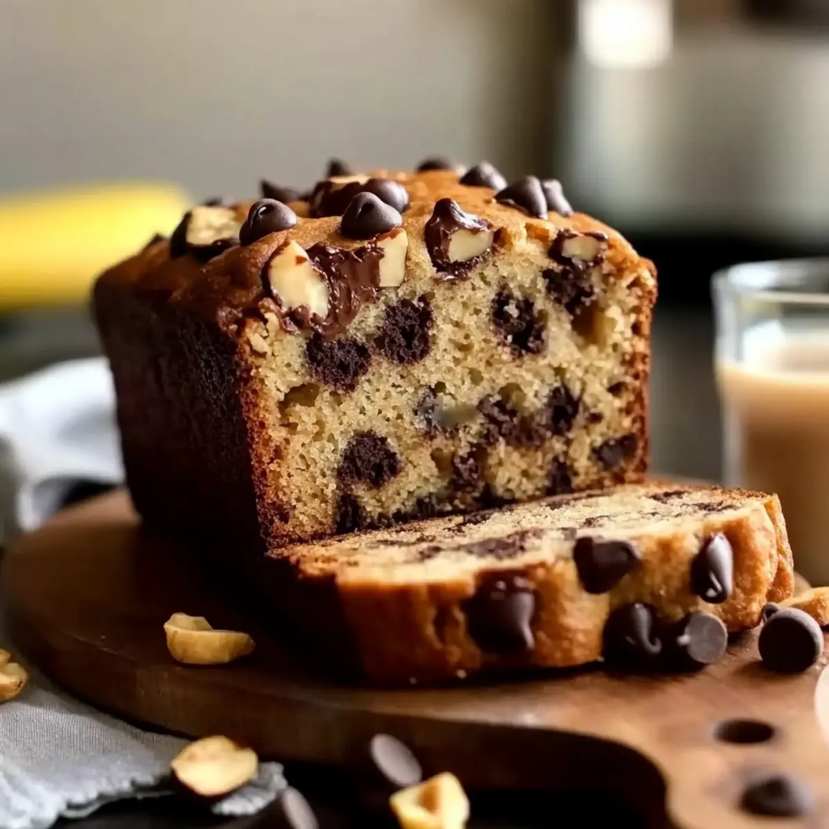 Moist Chocolate Chips Banana Bread That Will Steal Your Heart 5 Chocolate Chips Banana Bread