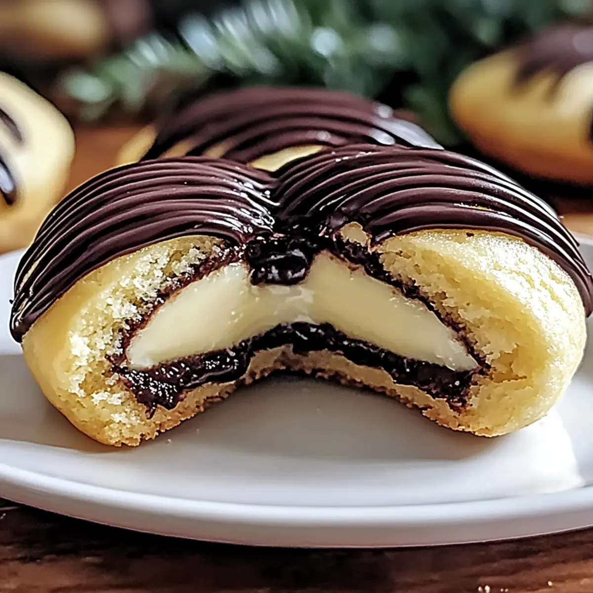 Boston Cream Pie Cookie