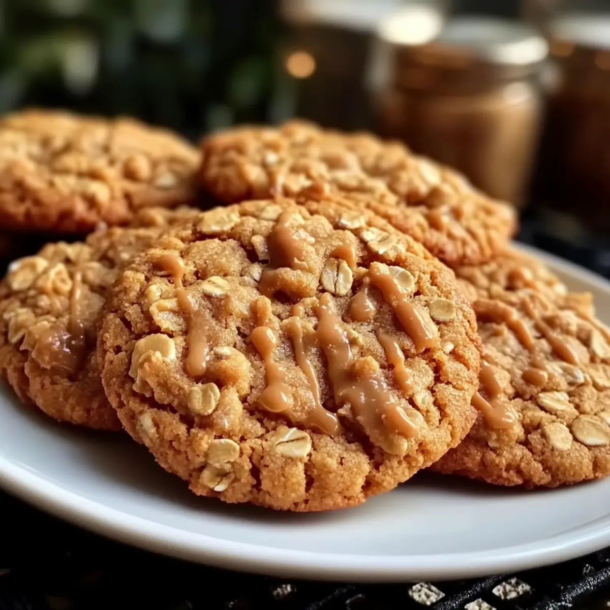 Peanut Butter Oatmeal Cookies