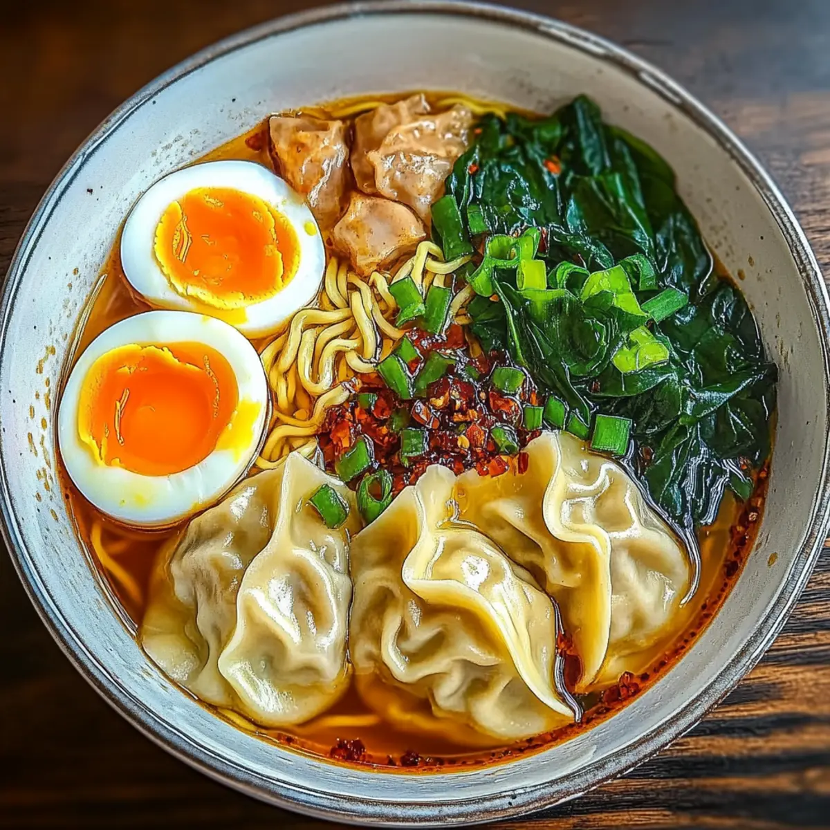 Dumpling Ramen Bowl