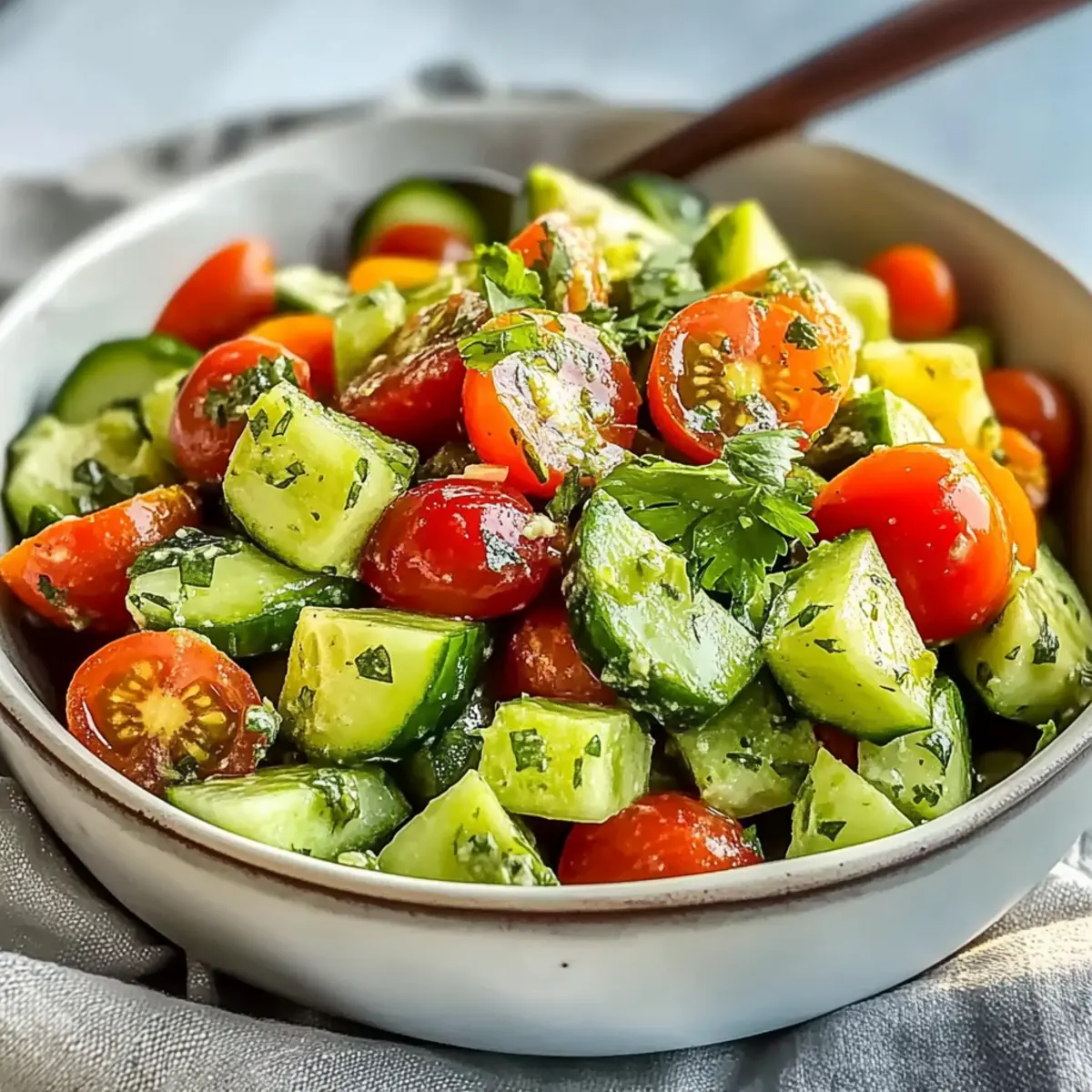 Fresh and Zesty Tomato Cucumber Avocado Salad Delight 3 b832668e eb0e 43a2 80c3