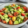 Tomato Cucumber Avocado Salad