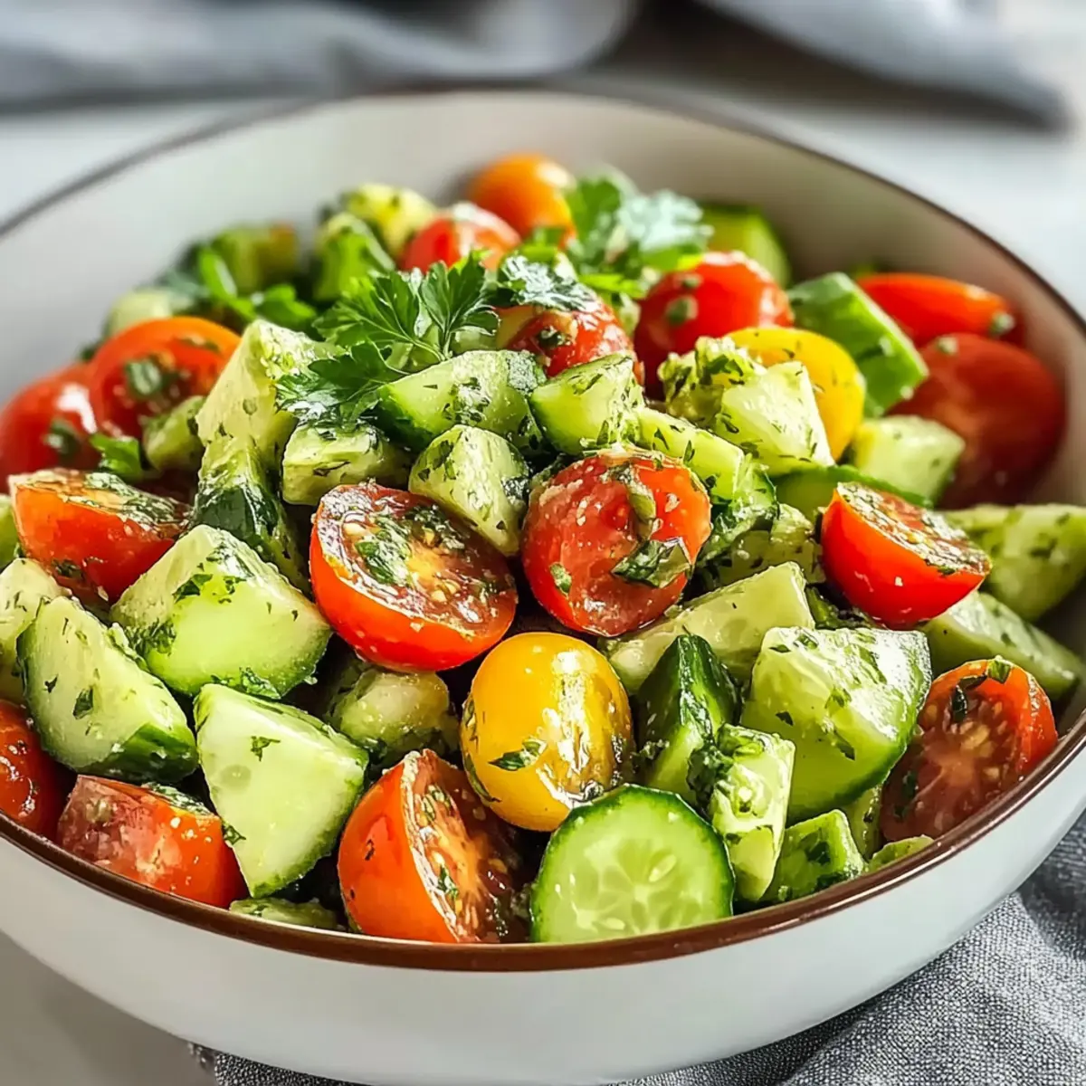Fresh and Zesty Tomato Cucumber Avocado Salad Delight 5 Tomato Cucumber Avocado Salad