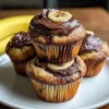 Nutella Banana Swirl Muffins