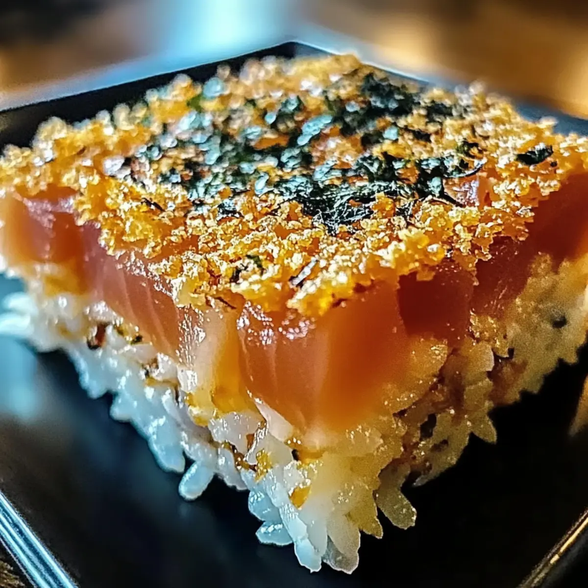 Tuna and Crab Sushi Bake