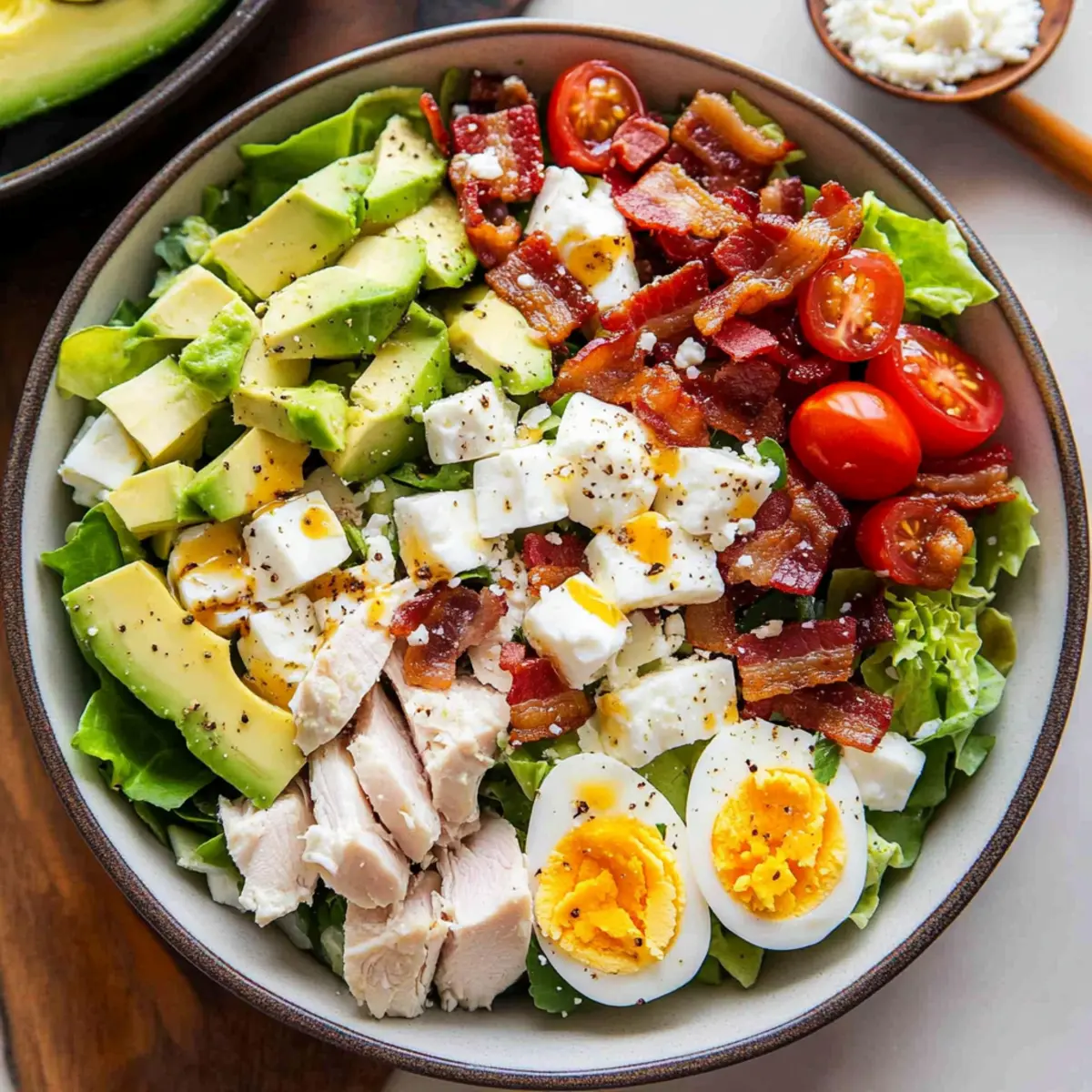 Cobb Salad Recipe with Chicken: A Protein-Packed Delight 2 dae8e42f 3cc2 4060 a32b