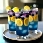 Delightfully Refreshing Honey Lemon Pink Soda for Summer Fun