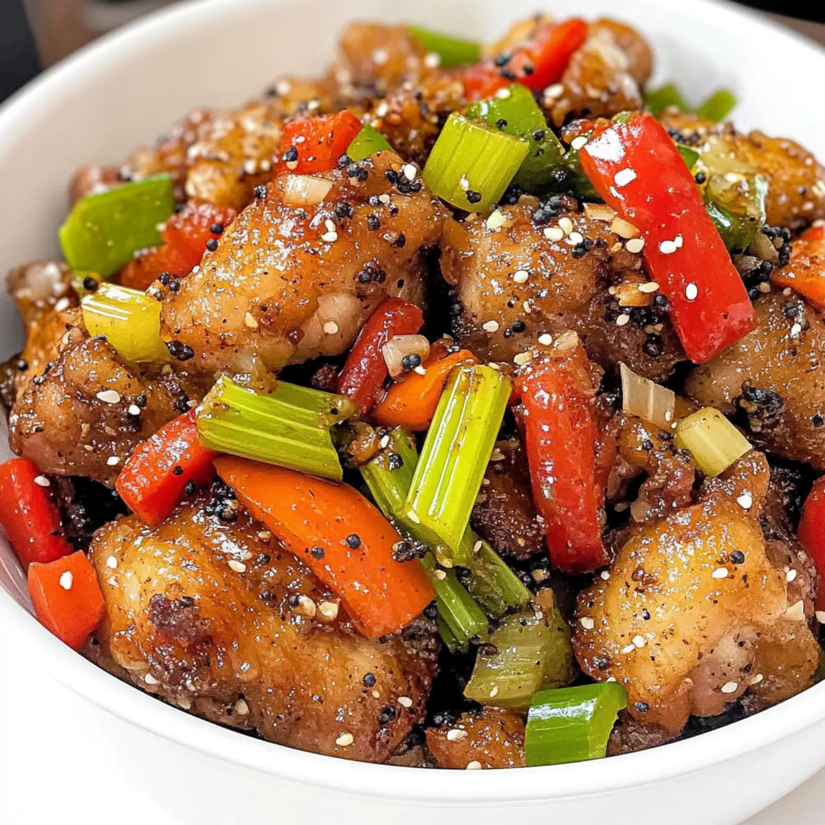 Black Pepper Chicken