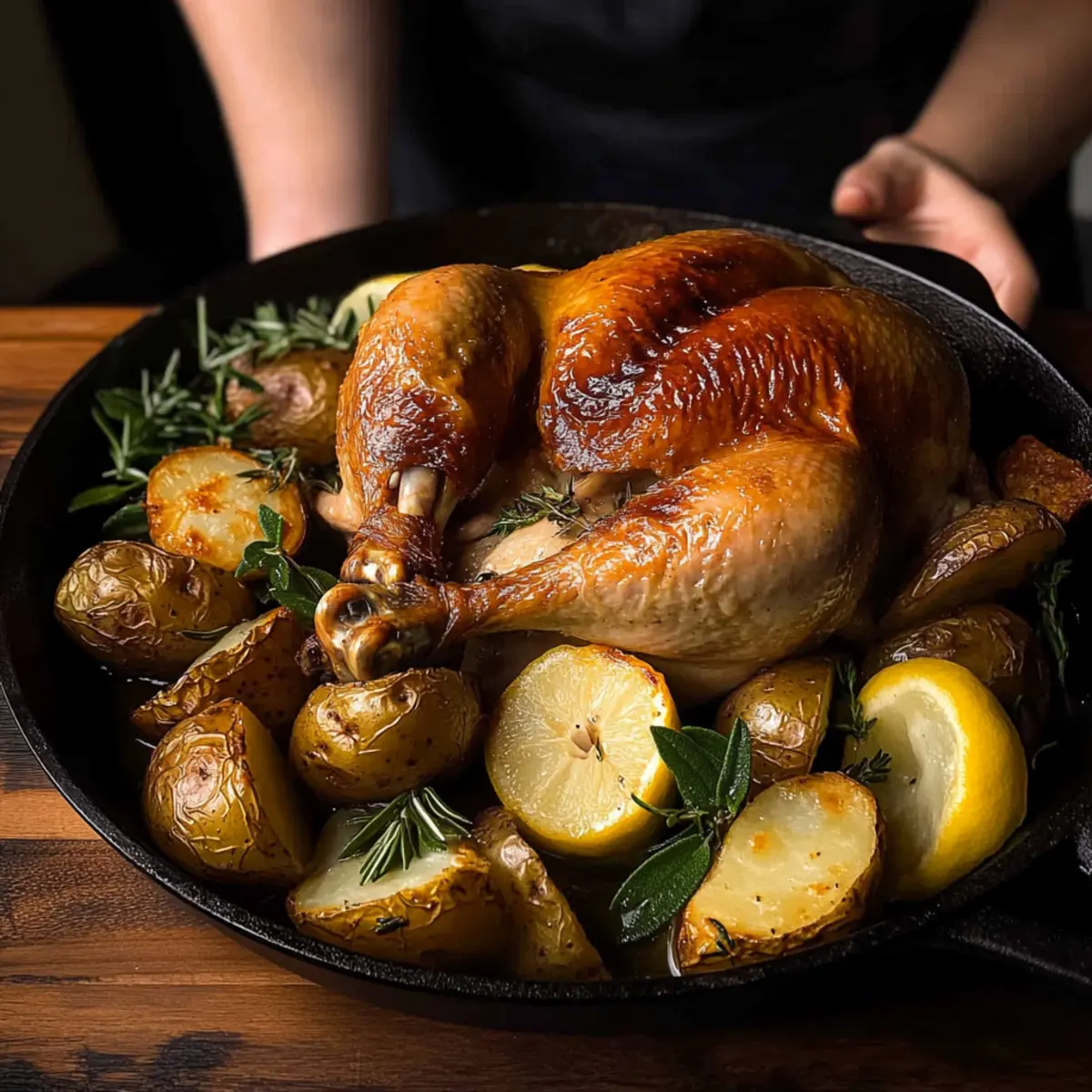 Provence Roast Chicken