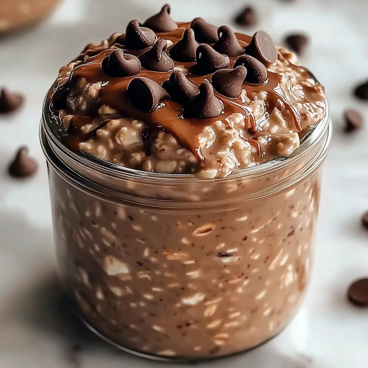 Brownie Batter Overnight Oats