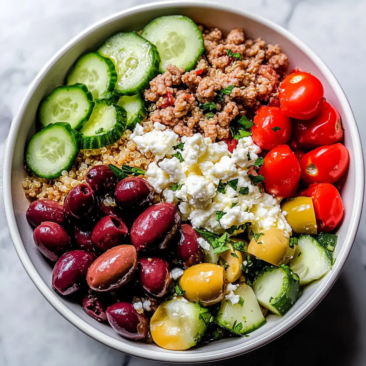 Mediterranean Turkey Bowls: Fresh Flavor in Every Bite 5 Mediterranean Turkey Bowls