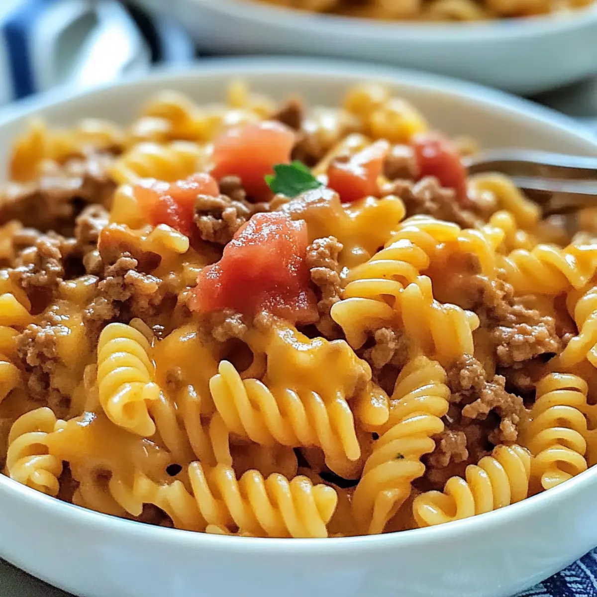 Cheesy Taco Pasta: Comforting Family-Friendly 30-Minute Meal 5 Cheesy Taco Pasta