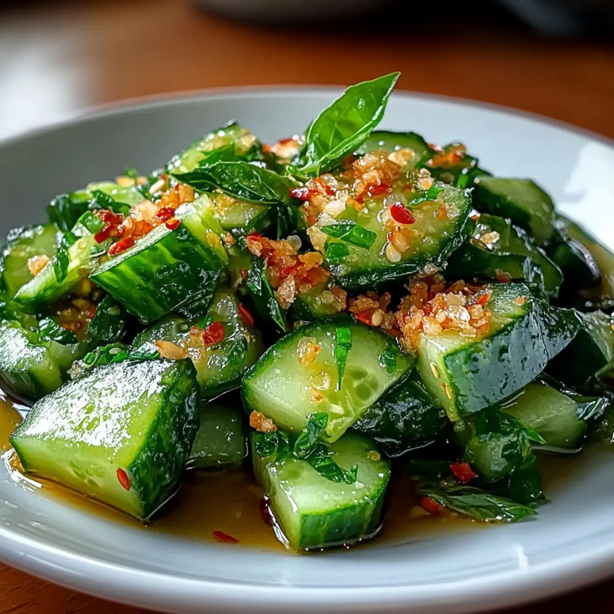 Delicious Garlic Cucumber Salad: A Refreshing Twist on Flavor 5 Delicious Garlic Cucumber Salad