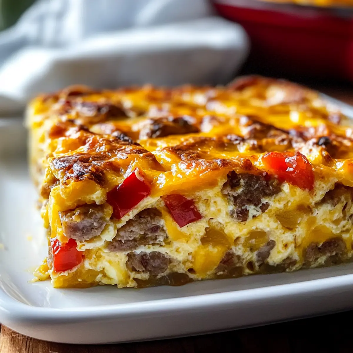 Spicy Southwest Breakfast Casserole