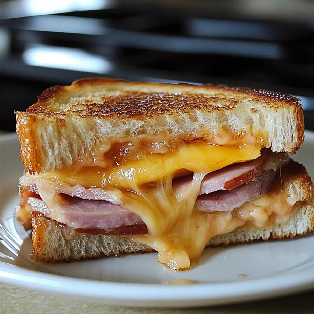 Crispy Air Fryer Grilled Ham and Cheese in Just 10 Minutes 5 Air Fryer Grilled Ham and Cheese