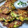 Quick and Easy Zucchini fritters