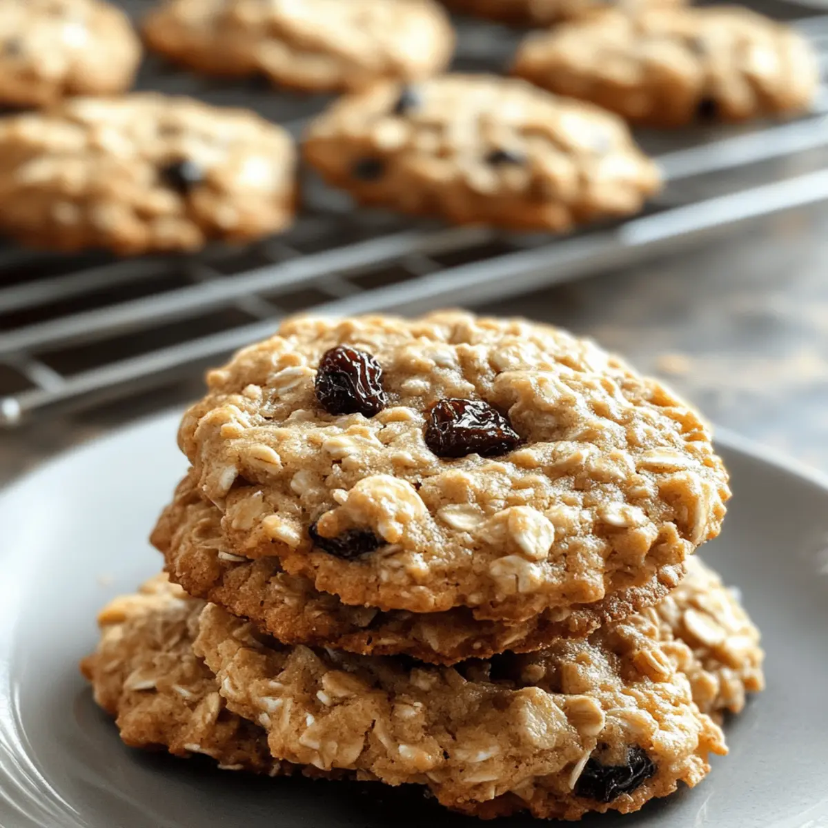 Oatmeal Raisin Cookies
