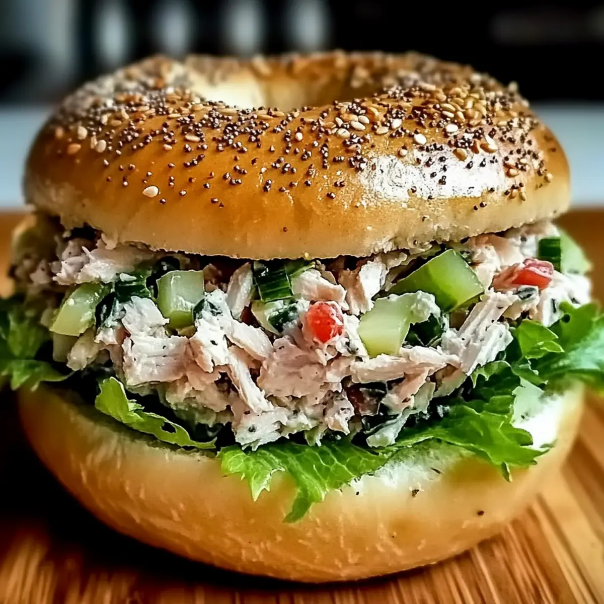 The Best Tuna Bagel