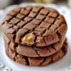 Chewy Chocolate Peanut Butter Cookies