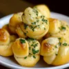 Homemade garlic knots