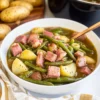 Crockpot Ham and Green Beans