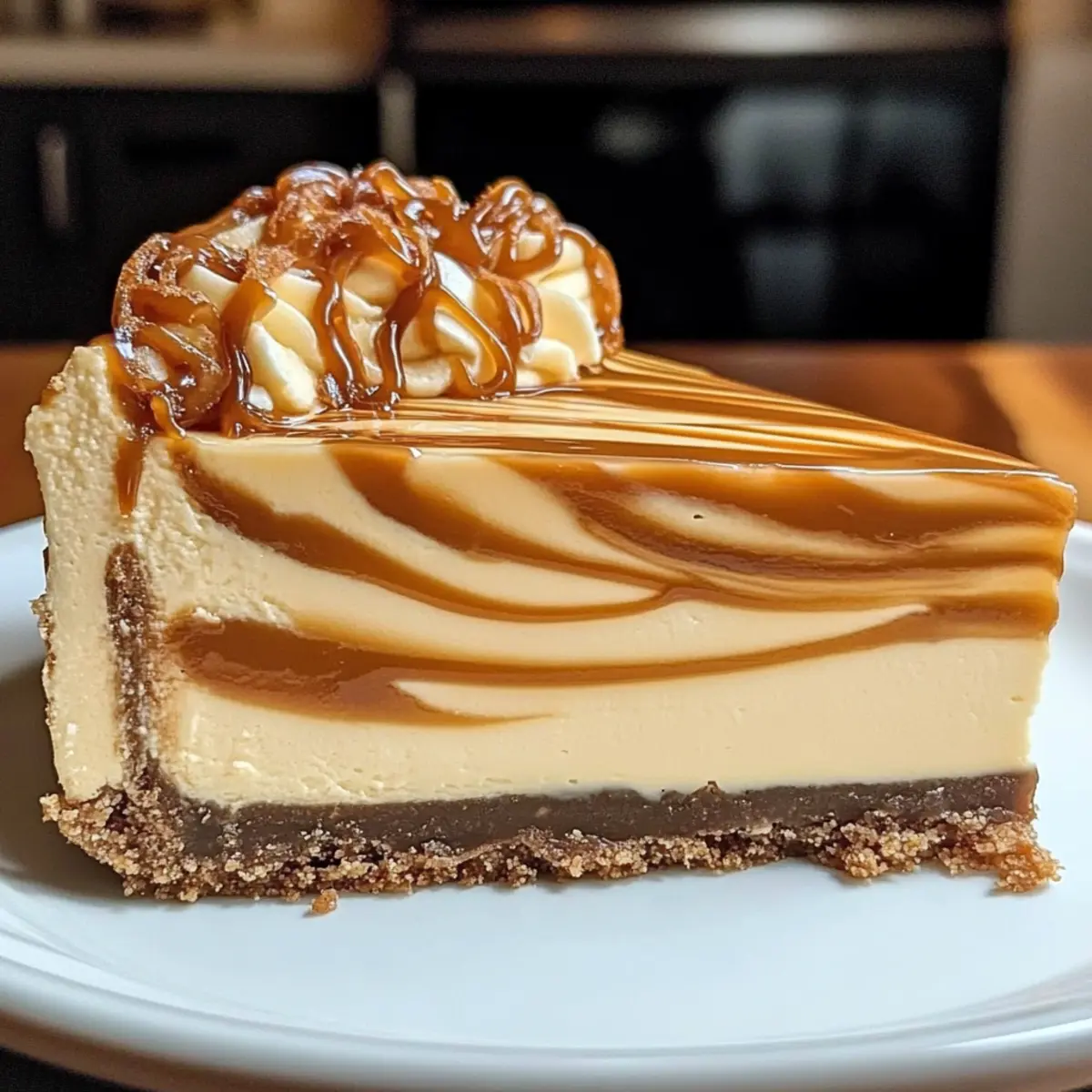 Caramel Swirl Cheesecake