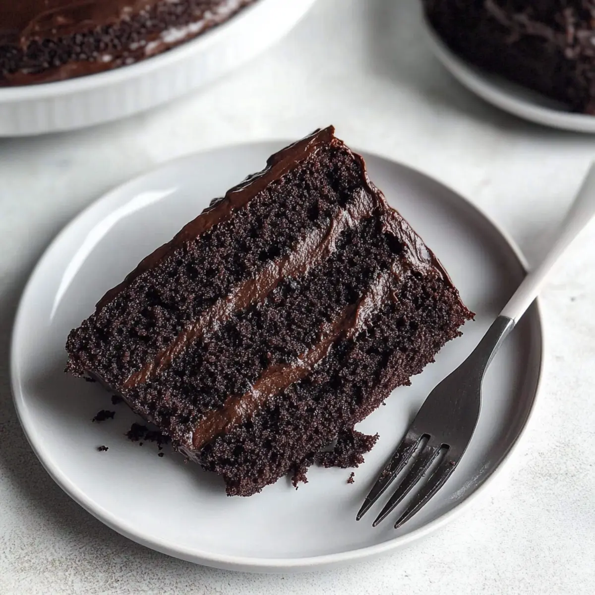 Moist & Fudgy Chocolate Cake That Will Melt in Your Mouth 5 Moist & Fudgy Chocolate Cake
