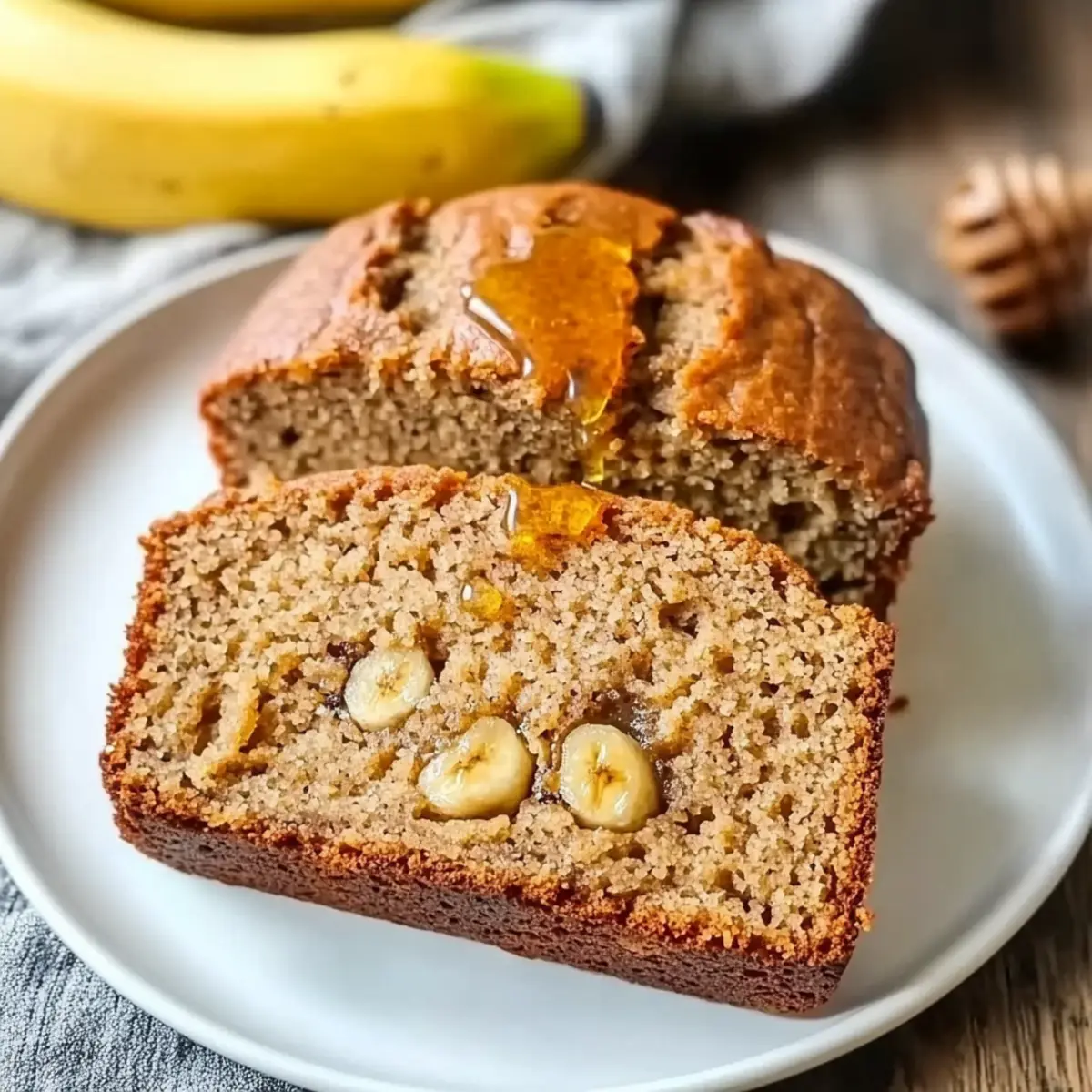 Honey Vanilla Banana Bread