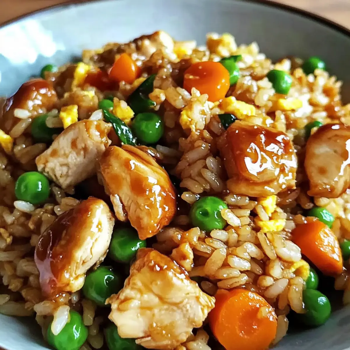 Teriyaki Chicken Fried Rice